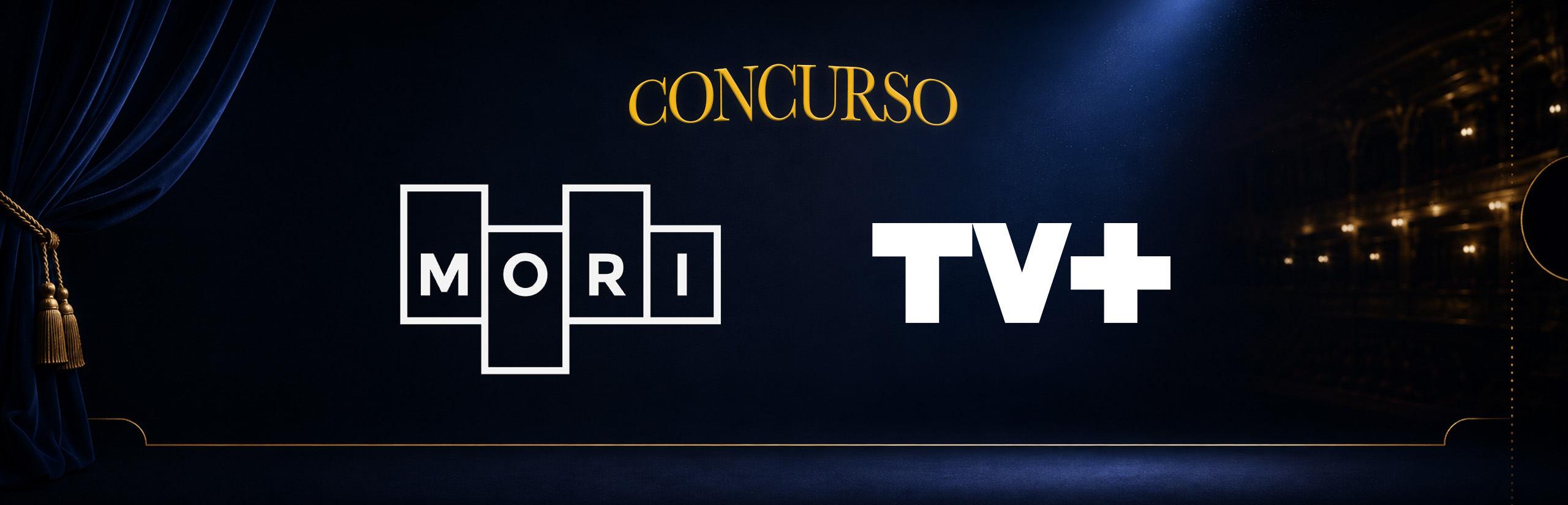 Participa por entradas al Teatro Mori con TV+
