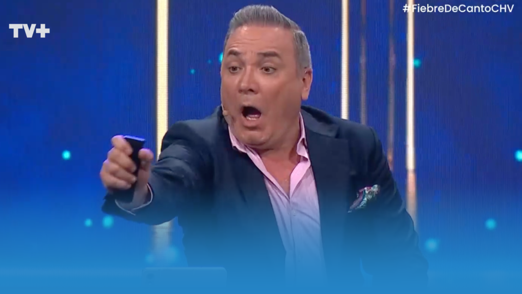 ¡Se rompió! Luis Jara protagonizó divertido chascarro en Fiebre de Canto