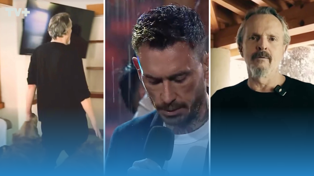 Miguel Bosé reaccionó a la viral interpretación de Mauricio Pinilla en Fiebre de Canto