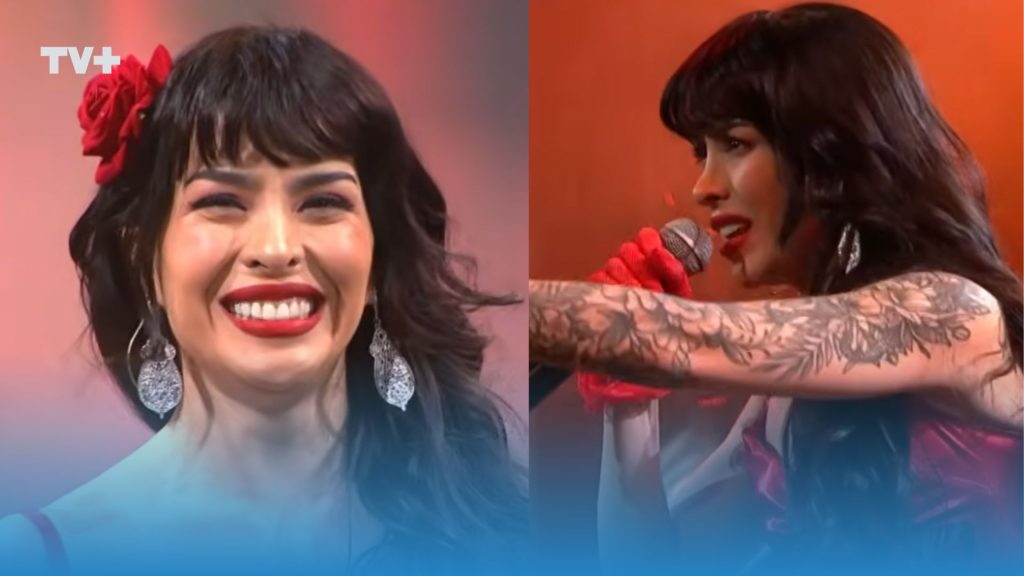 Geraldine Muñoz consigue nota perfecta en Fiebre del Canto con tributo a Mon Laferte: “A la final”
