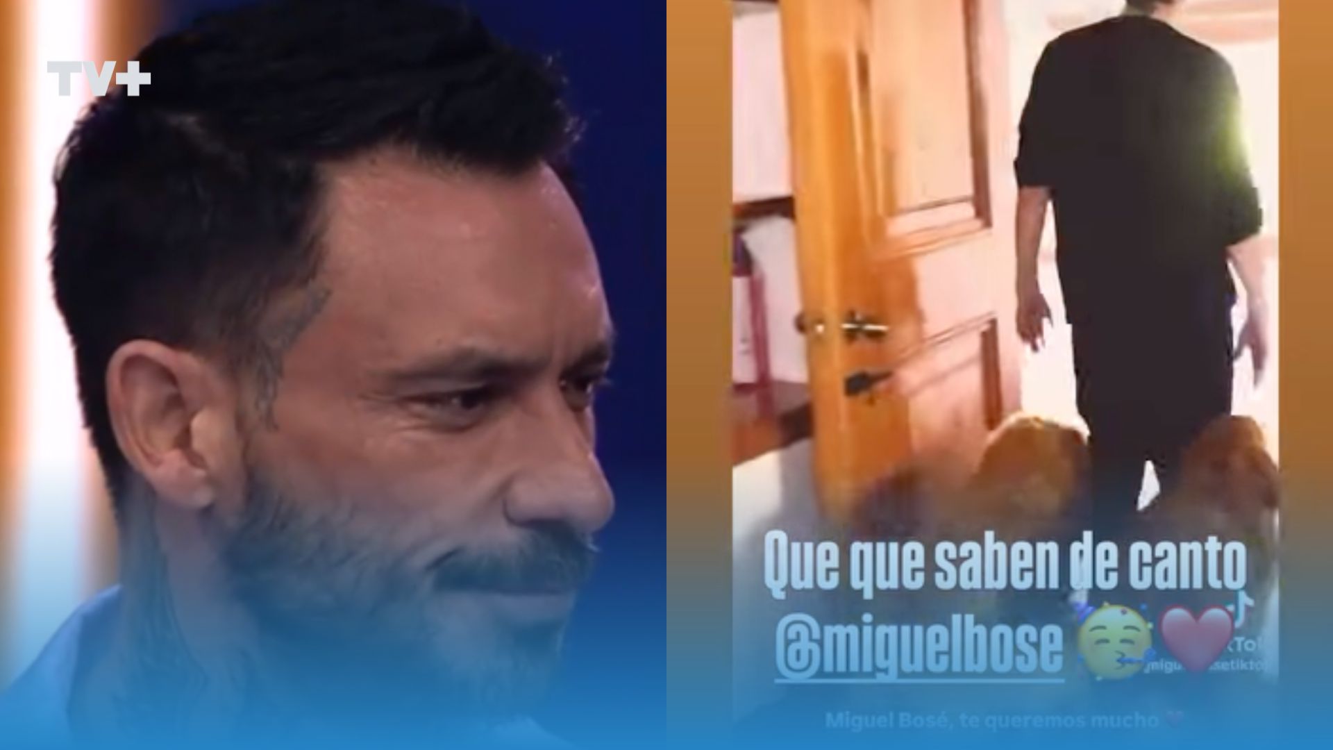 Mauricio Pinilla reacciona a Miguel Bosé