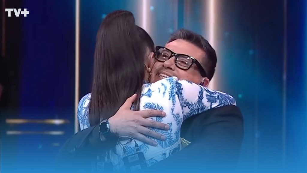 Emilia Dides se emociona al reencontrarse con Leandro Martínez: “Confió en mí cuando yo no creía en mí”