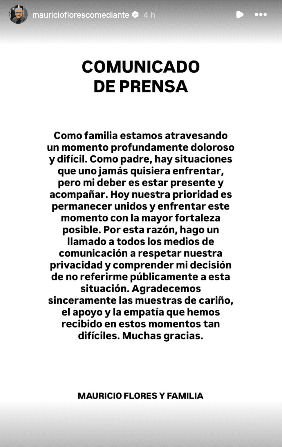 Hijo de Mauricio Flores es detenido