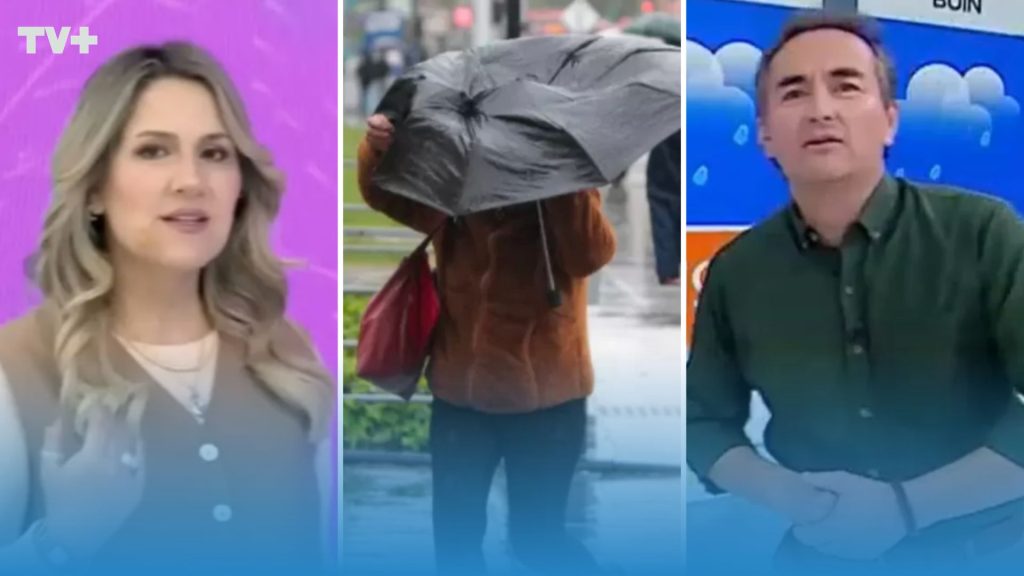 De Michelle Adam a Alejandro Sepúlveda: meteorólogos adelantan tormenta y lluvia en Santiago
