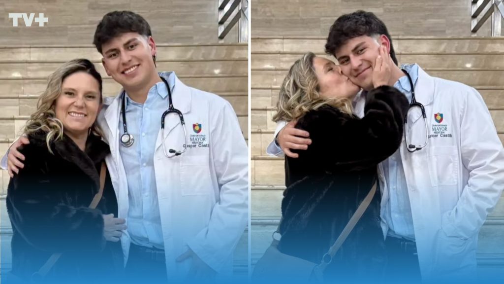 María José Quiroz y su emoción tras investidura de su hijo que estudia medicina: “Amo que luches por lo que amas”