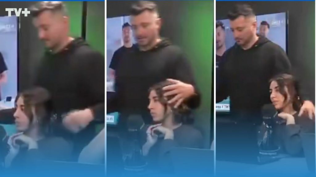 Nicolás Peric desata la polémica tras vulgar gesto a compañera de Radio Pauta: “Echaron a Romai Ugarte por menos”
