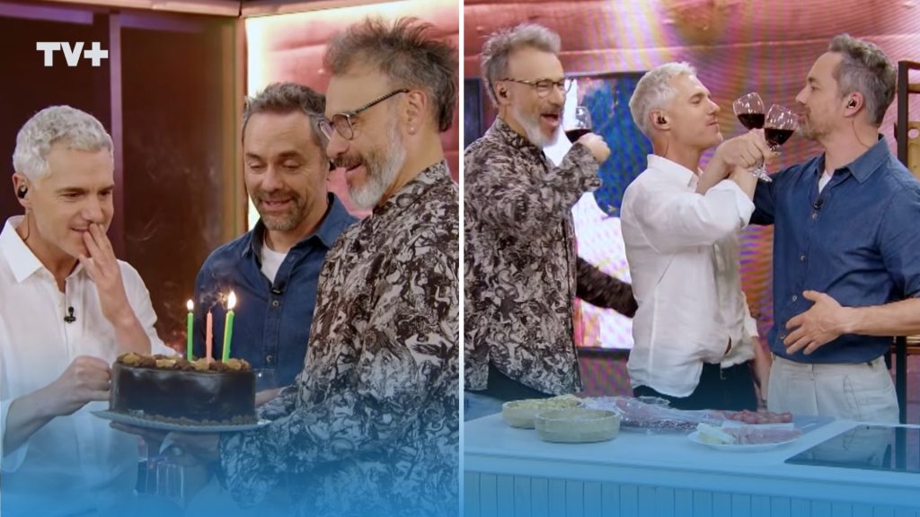 TV+ abrió el telón de “50 y qué”: primer episodio tuvo especial sorpresa cumpleañera para Ricardo Fernández