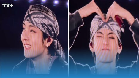 V de BTS sorprende al público del Estadio Nacional con chilenizada frase: "Chile, el mejor país de Chile"